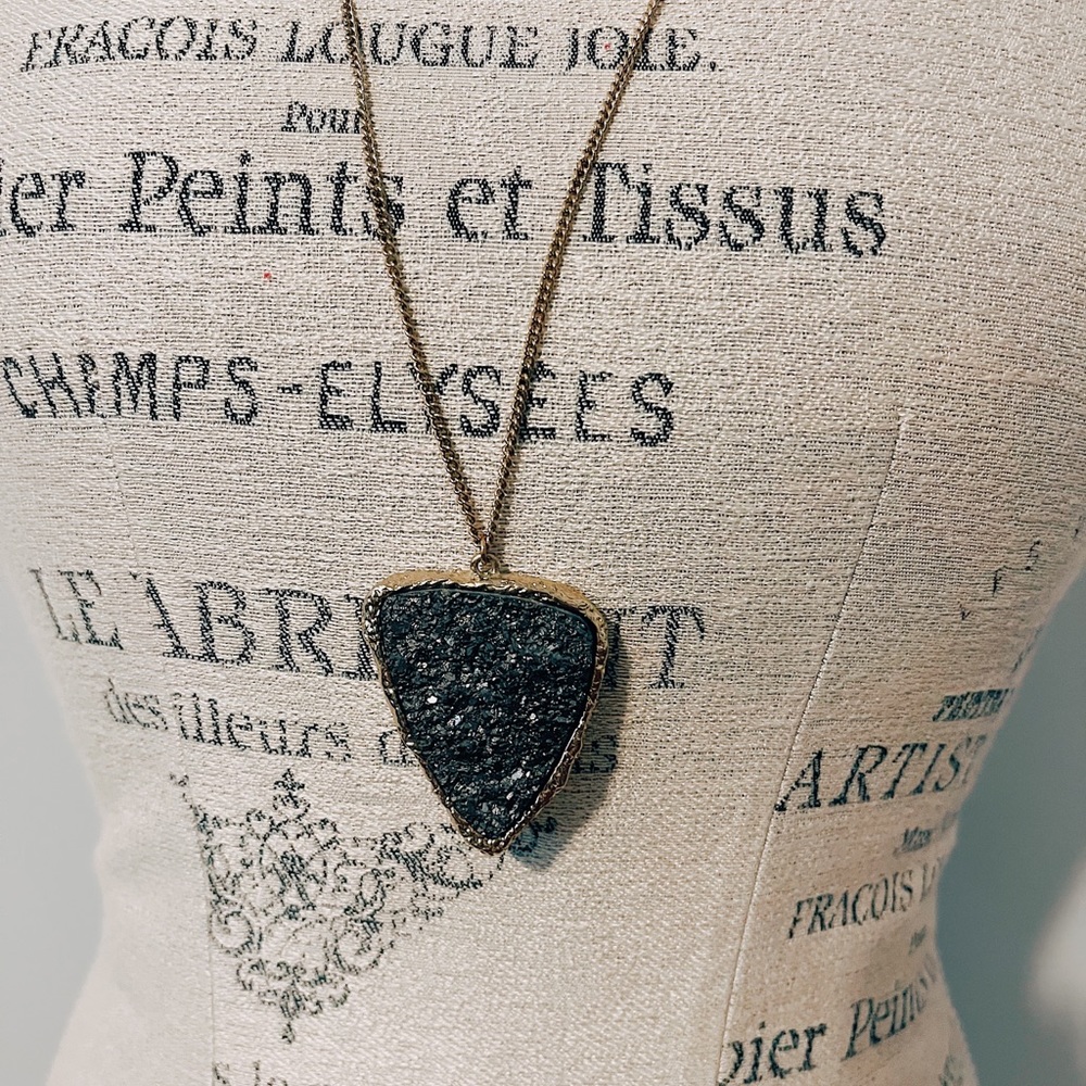Boho Stone Statement Necklace